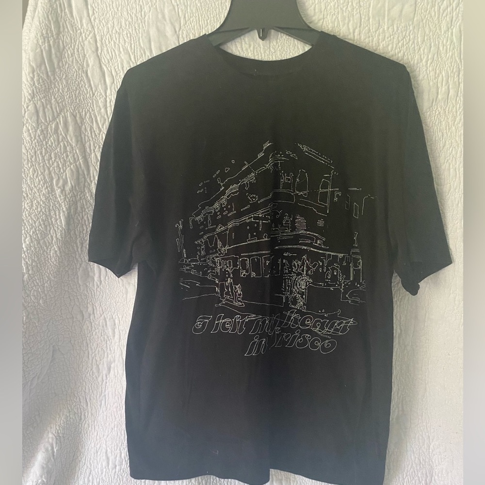 Tee shirt “Left My Heart in Frisco’ with street car scene